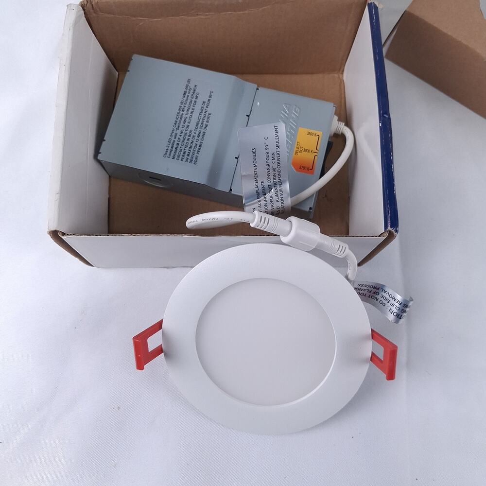 Lithonia Lighting 4in LED Ultra-Thin Wafer Switchable White 90CRI WF4 MW M6